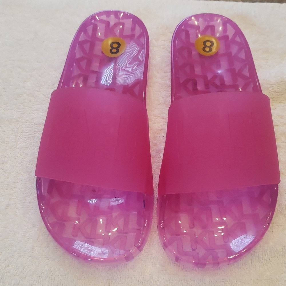 Pink Slide Sandals